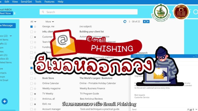 อีเมลหลอกลวง (Email Phishing)